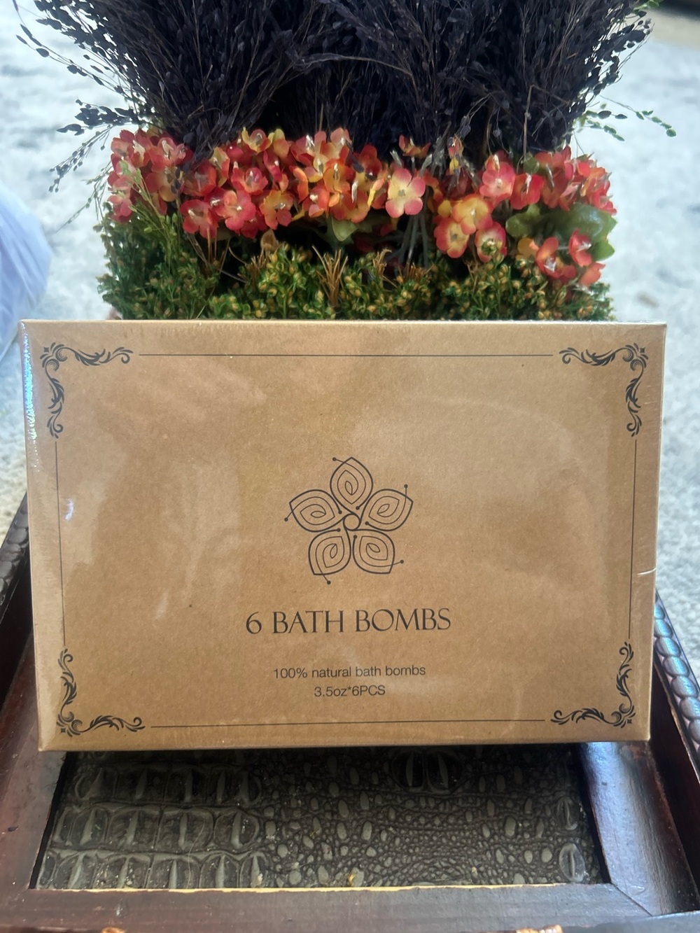 6 Bath Bombs Pack – Natural Scented Bath Bombs